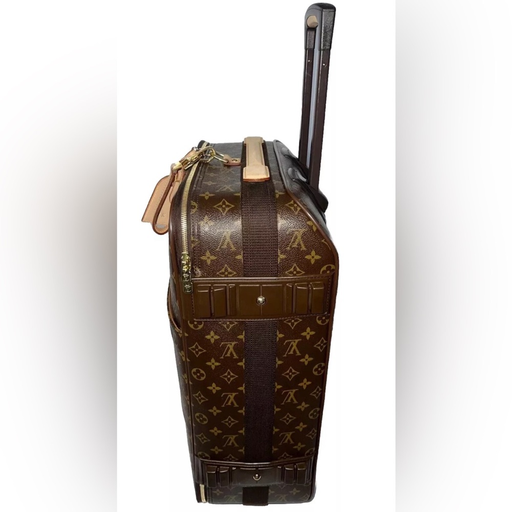 Louis Vuitton Pegase 55 Monogram Suitcase 💝 Excellent Classic Carry on - Picture 13 of 15
